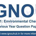 IGNOU AEC 1 Previous Question Papers