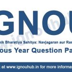 Ignou EHD 5 previous year question papers