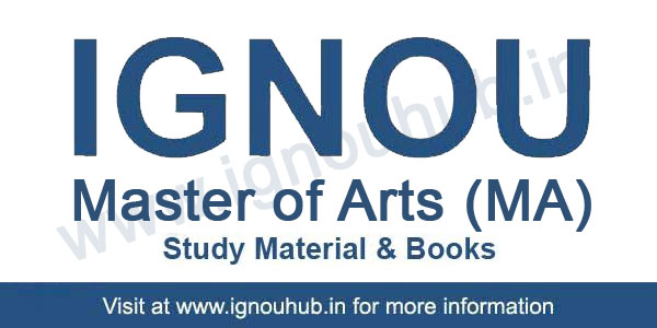 IGNOU MA Books free Download