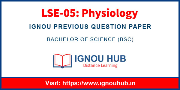 IGNOU LSE 5 Question Paper